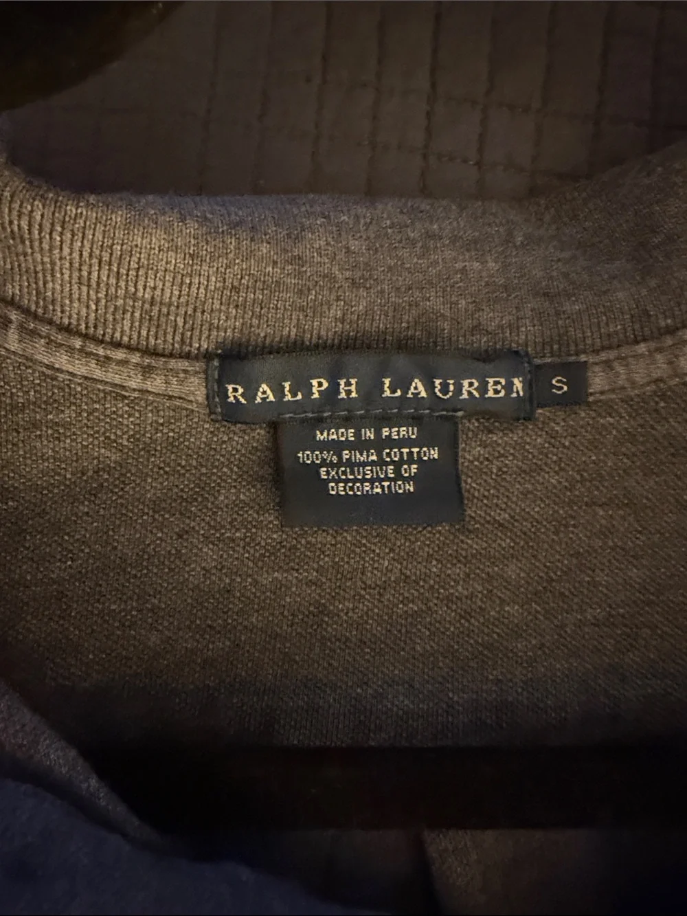 Ralph Lauren Men’s Long-Sleeve Polo - Charcoal Gray